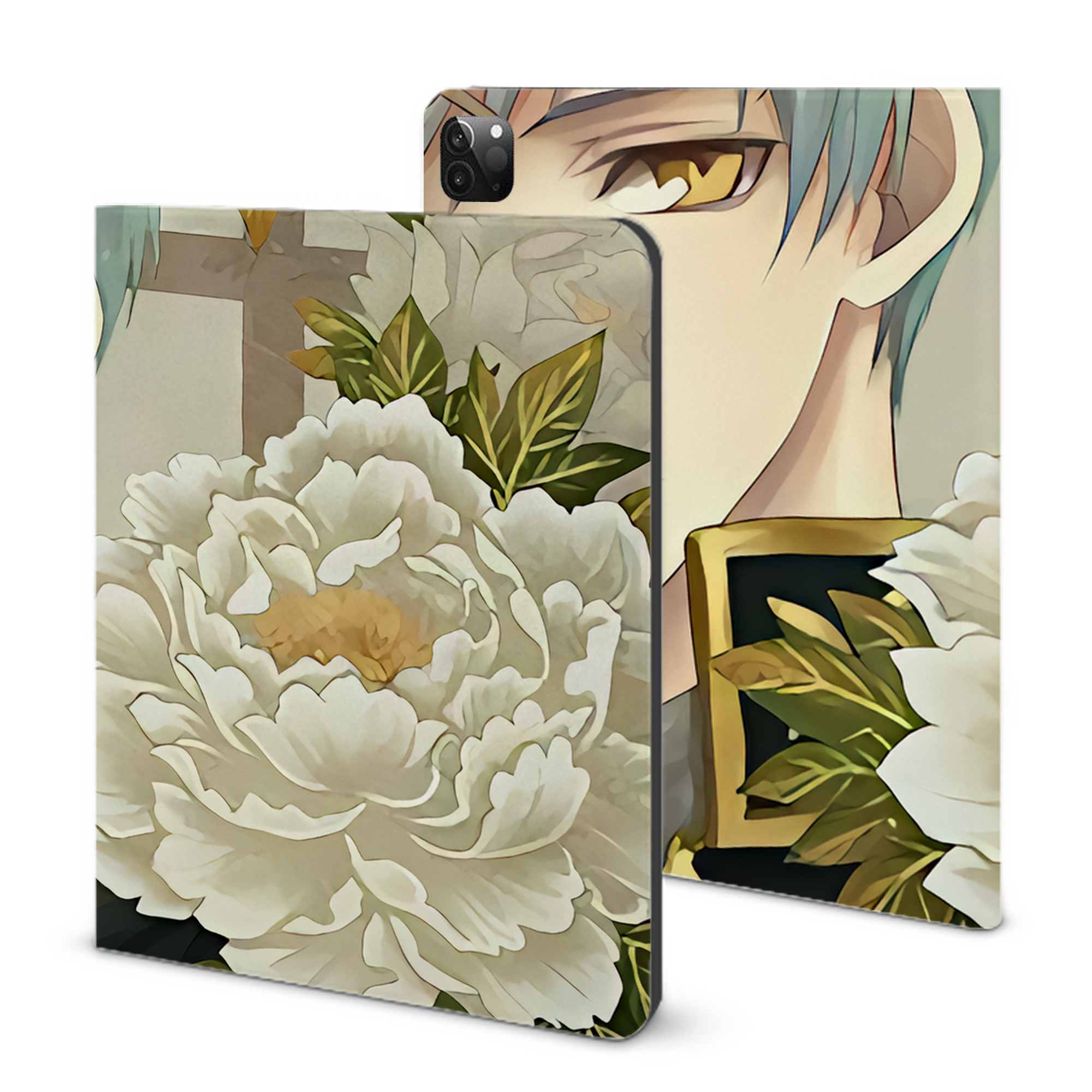 （画像用） 刀剣乱舞 Touken Ranbu IPadケース ペンホルダー付き ブックスタイルデザイン